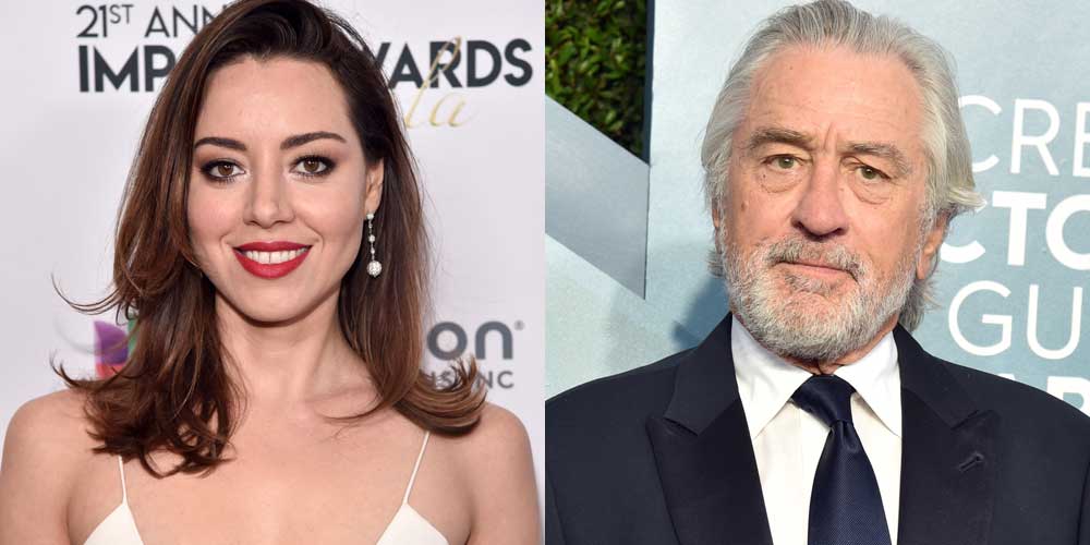 Aubrey Plaza Says Robert De Niro Was ‘A Little Freaked Out’ By Her On