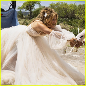 28 Dresses Were Created For Jennifer Lopez To Wear In 'Shotgun Wedding'