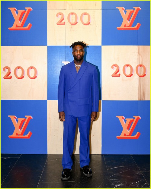 Nigel Sylvester at the Louis Vuitton 200 Trunks event
