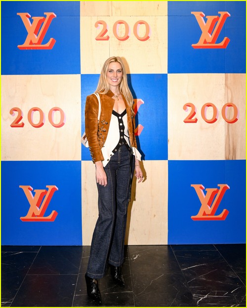 Selby Drummond at the Louis Vuitton 200 Trunks event