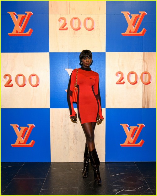 Amy Julliette Lefévre at the Louis Vuitton 200 Trunks event