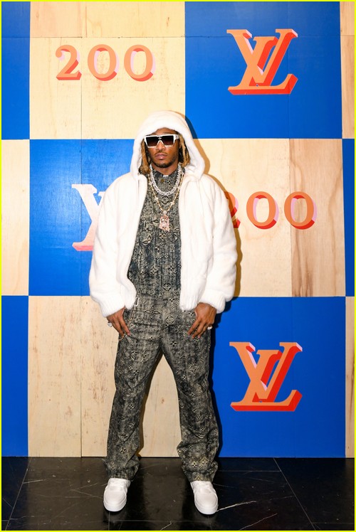 Future at the Louis Vuitton 200 Trunks event