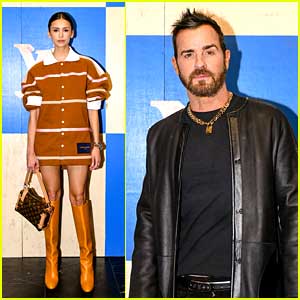 Nina Dobrev, Justin Theroux, & More Celebs Attend Louis Vuitton's Opening  of 200 Trunks Exhibition in NYC!