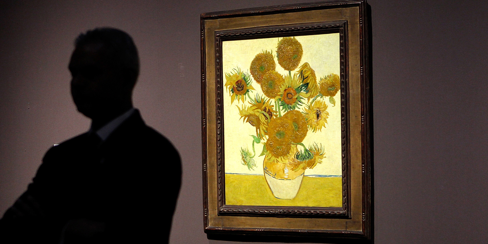 Activists Throw Tomato Soup on Van Gogh’s Sunflowers Painting & Glue