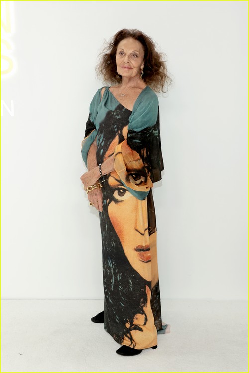 Diane Von Furstenberg at the CFDA Fashion Awards 2022