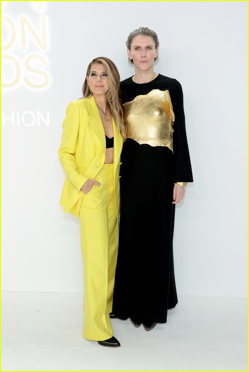 Marisa Tomei and Gabriela Hearst at the CFDA Fashion Awards 2022