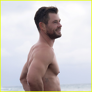Every Photo of Chris Hemsworth Going Shirtless in His New National Geographic Series 'Limitless'