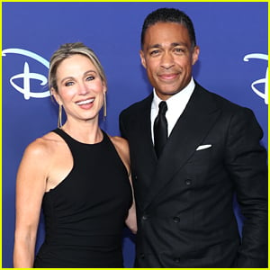 GMA's Amy Robach &amp; T.J. Holmes Reportedly Photographed Holding Hands, Report Claims They're Secretly Dating Despite Being Married to Other People