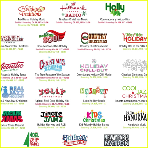 logik pizza Klappe SiriusXM Announces Full Line Up For 2022 Holiday Music Stations Including  Three New Channels! | 2022 christmas, Music, SiriusXM | Just Jared:  Celebrity News and Gossip | Entertainment