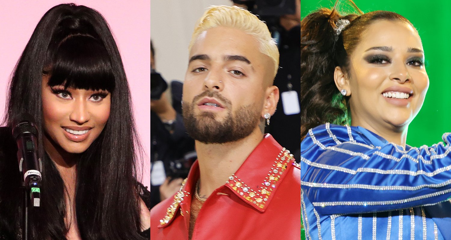Nicki Minaj Teams Up for Maluma & Myriam Fares for World Cup 2022