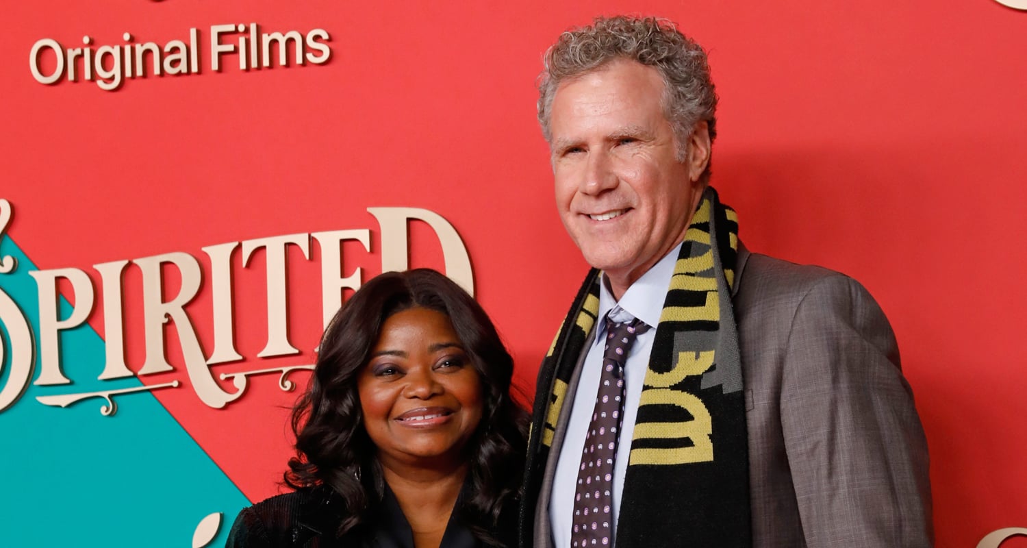 Will Ferrell & Octavia Spencer Bring Their New Christmas Movie 'Spirited' to London | Octavia Spencer, Sean Anders, Will Ferrell - Vimarsana News