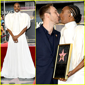 Billy Porter Shares Kiss with Husband Adam Smith While Receiving Star on Hollywood Walk of Fame
