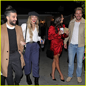 DWTS' Derek Hough & Mark Ballas Go On a Double Date at Jennifer Klein's Holiday Party