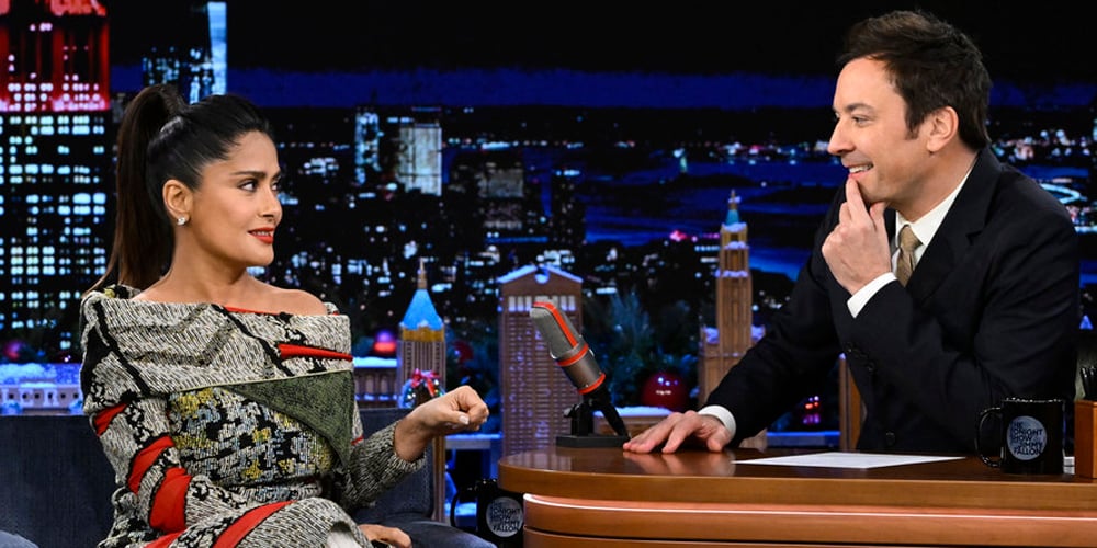 Salma Hayek Admits She Sometimes Lies About Her Movies Being Good | Jimmy Fallon, Salma Hayek, Salma Hayek Pinault - Vimarsana News