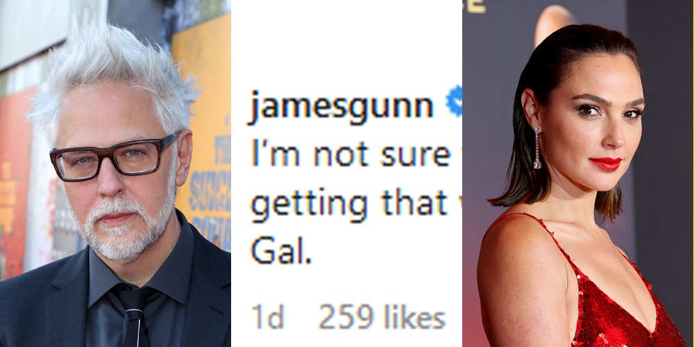 James Gunn Speaks to Rumor He’s Replacing Gal Gadot as Wonder Woman