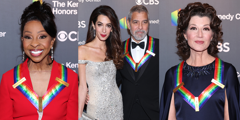 Clooney, Gladys Knight, Amy Grant & More Step Out For Kennedy