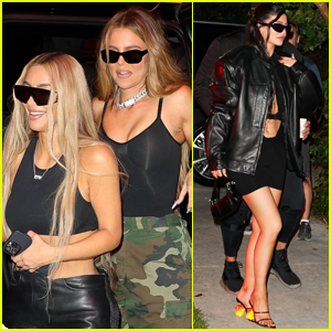 Kim & Khloe Kardashian Along with Kylie Jenner Step Out for Parties During Art Basel in Miami
