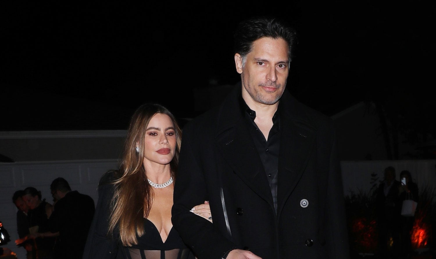 Sofia Vergara & Joe Manganiello Coordinate in All Black at Holiday Party - Vimarsana News