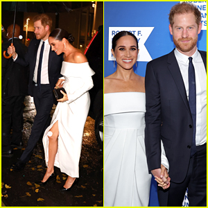 Meghan Markle & Prince Harry Arrive Hand In Hand For Ripple Of Hope Gala 2022 in NYC