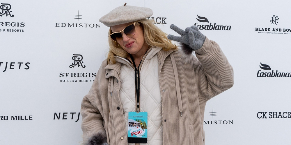 Rebel Wilson Attends the Aspen World Snow Polo 2022 Championship