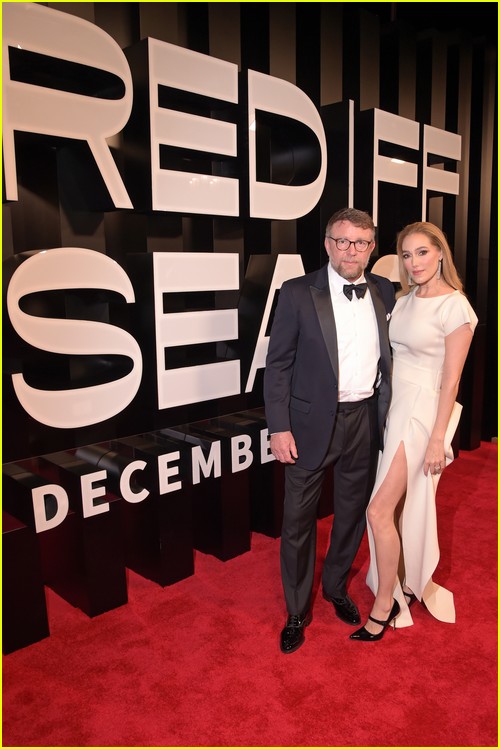 Guy Ritchie and Jacqui Ainsley at the Red Sea Film Festival opening