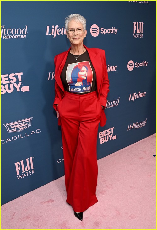 Jamie Lee Curtis at the THR Women in Entertainment Gala