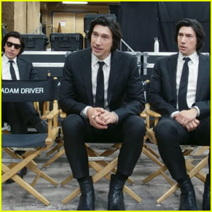 Adam Driver Multiplies in Squarespace Commercial Airing During Super Bowl 2023 - Get a Behind-the-Scenes Look at the Ad!