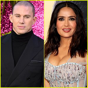 Channing Tatum Says He's 'Besties' With Salma Hayek After Filming 'Magic Mike's Last Dance'