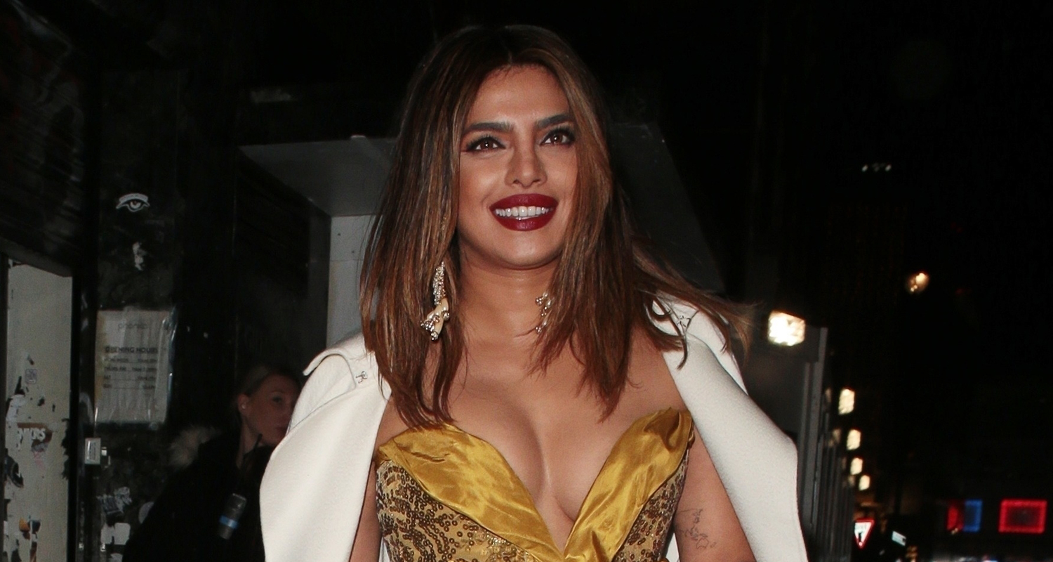Priyanka Chopra Goes Glam for Dinner in London | Priyanka Chopra - Vimarsana News