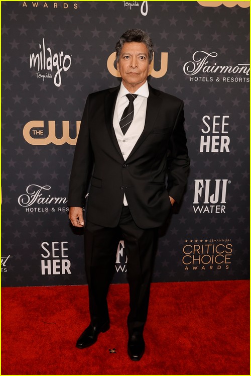 Gil Birmingham Under the Banner of Heaven at the 2023 Critics Choice Awards