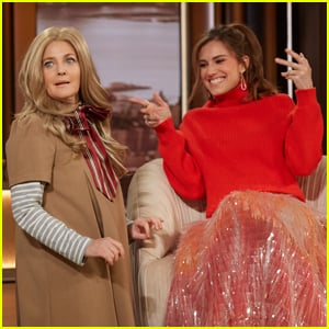 Drew Barrymore Channels 'M3GAN' to Conduct Interview with Allison Williams - Watch!