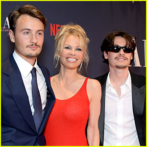 Everything Pamela Anderson's Sons Have Said About Her Sex Tape, Marriages, the 'Pam &amp; Tommy' Series, &amp; More Amid Documentary Release