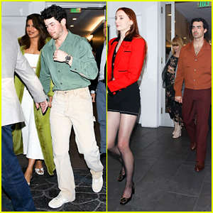 The Jonas Brothers &amp; Their Wives Grab Dinner Together - See the Photos!