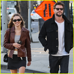 Liam Hemsworth & Girlfriend Gabriella Brooks Shop Rodeo Drive as Miley Cyrus' 'Flowers' Continues to Slay
