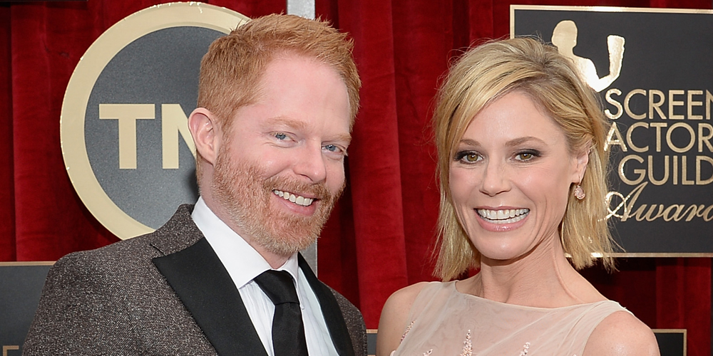 Jesse Tyler Ferguson & Julie Bowen Have ‘Modern Family’ Reunion at(02)