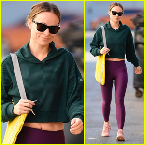 Olivia Wilde Spends Her Saturday Morning at the Gym