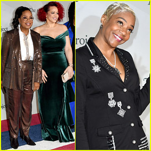 Oprah Winfrey & Tiffany Haddish Step Out & Support Premiere of 'The 1619 Project' In LA