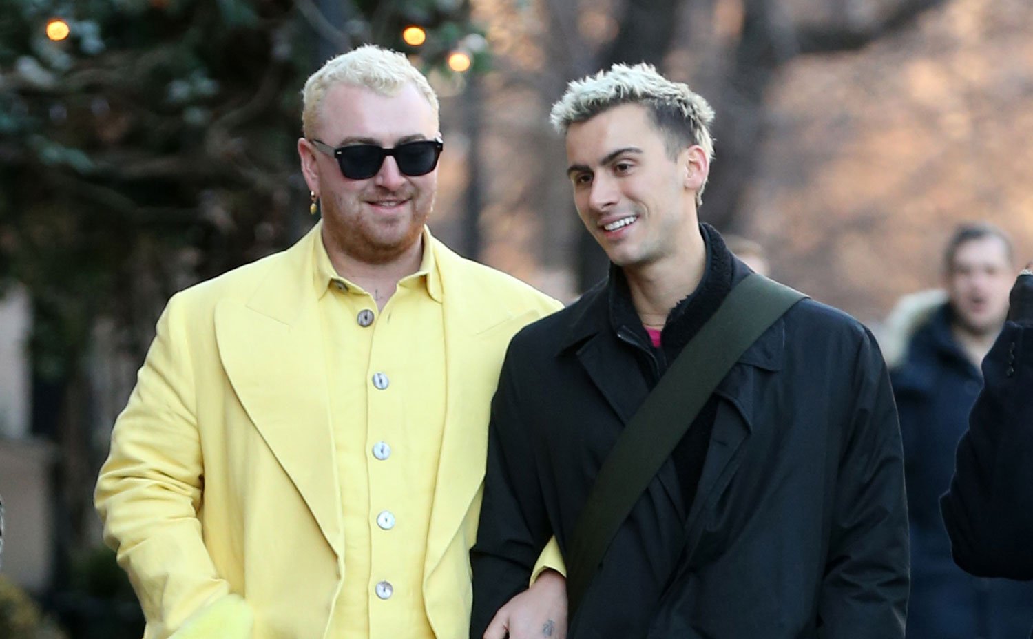 Sam Smith Looks Cozy with Designer Christian Cowan in New Photos