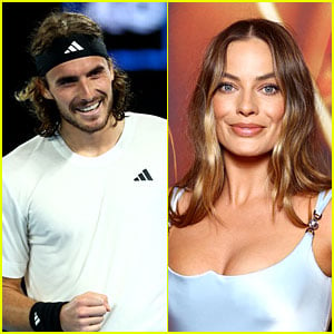 Tennis Player Stefanos Tsitsipas Goes Viral for His Offer to Margot Robbie at Australian Open
