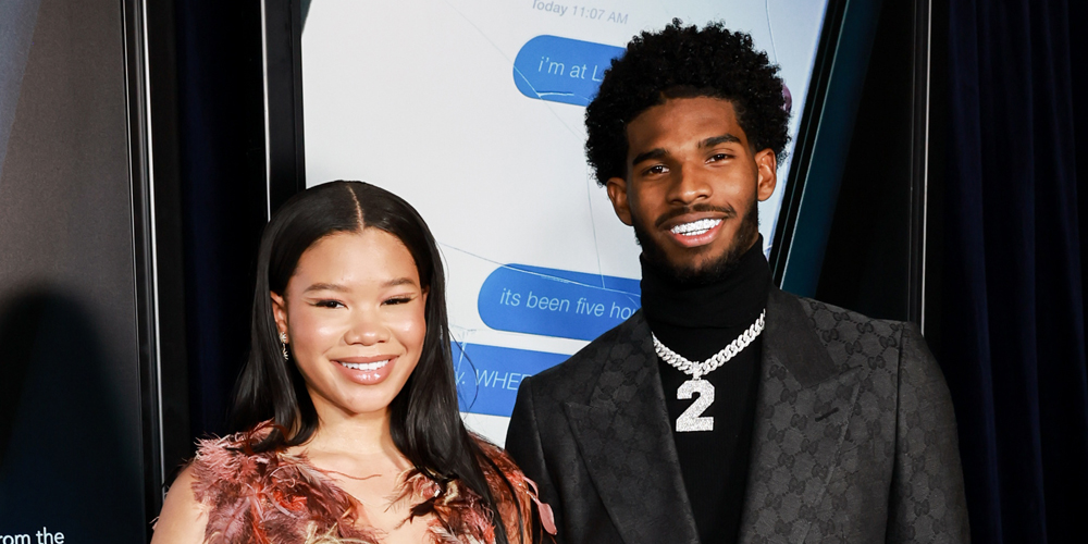 Storm Reid Brings Boyfriend Shedeur Sanders as Her Date For ‘Missing