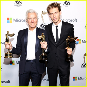 Austin Butler Supports Baz Luhrmann As He Picks Up Three Awards at 2023 Lumiere Awards