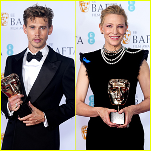 Austin Butler & Cate Blanchett Win Best Actor & Best Actress at BAFTAs 2023!
