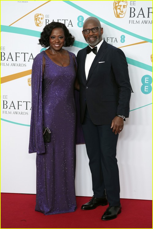 The Woman King’s Viola Davis with husband Julius Tennon at the BAFTAs 2023