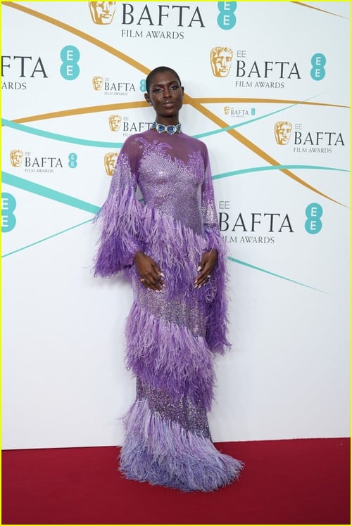 Jodie Turner-Smith at the BAFTAs 2023