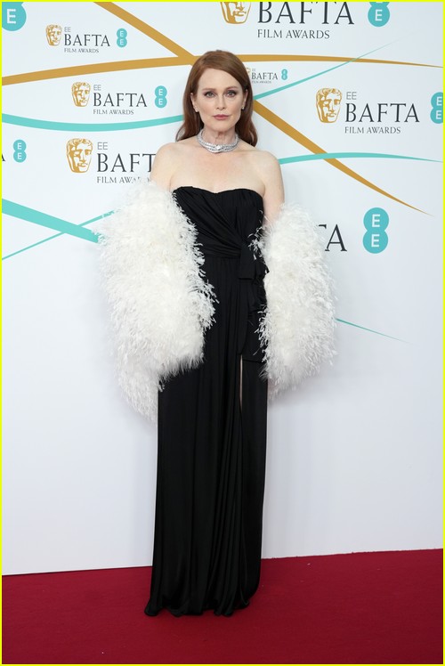 Julianne Moore at the BAFTAs 2023