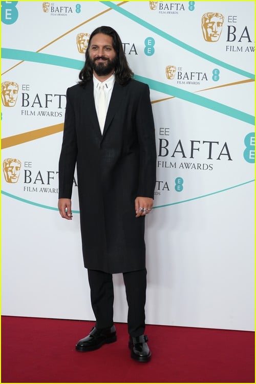 Shazad Latif at the BAFTAs 2023