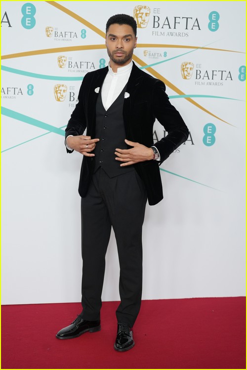 Rege-Jean Page at the BAFTAs 2023