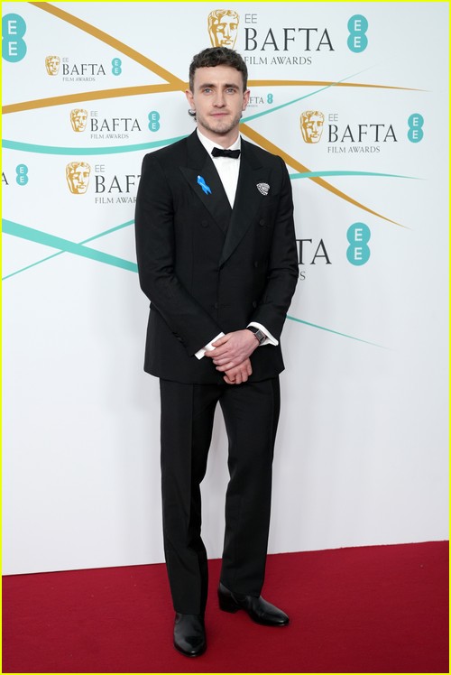 Paul Mescal at the BAFTAs 2023