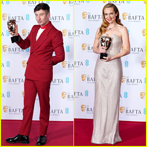 'Banshees' Stars Barry Keoghan & Kerry Condon Win Supporting Acting Awards at BAFTAs 2023!