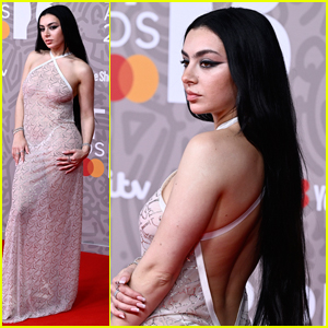 Charli XCX Wears Totally Sheer Dress & Thong to 2023 BRIT Awards, Seemingly Shades Show for Male-Heavy Nominations